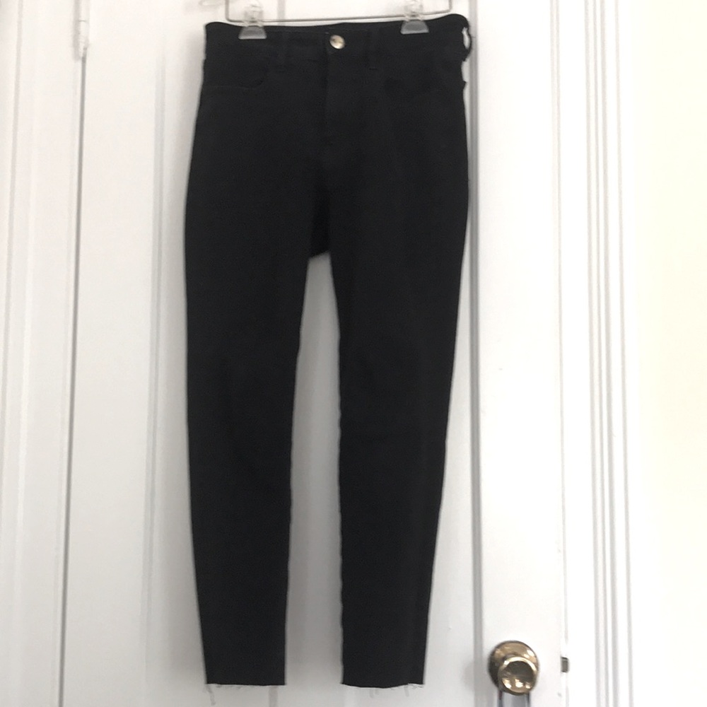 American Eagle Black High Wasted Jegging
